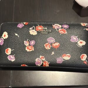 Coach Black Floral Women's Bag